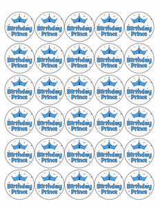 30x 1st BIRTHDAY PREMIUM EDIBLE ICING ROUND FAIRY DECOR CUPCAKE CAKE TOPPERS D10