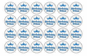 24x 1st BIRTHDAY PREMIUM EDIBLE DECOR WAFER PAPER FAIRY CUPCAKE CAKE TOPPERS D10