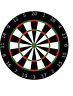 DARTS - 7.5" PREMIUM Round ICING Cake Topper DECORATION D1