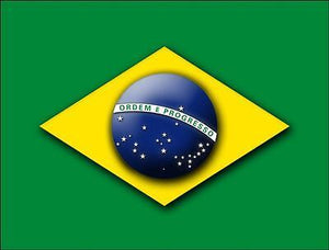 BRAZIL - A4 PREMIUM Rice Paper Cake Topper DECORATION D1