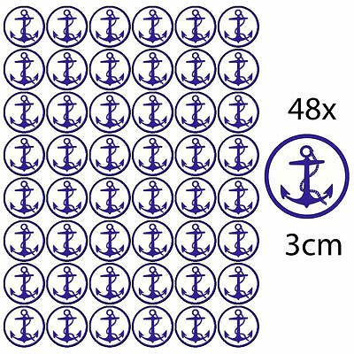 48 x ANCHOR PREMIUM EDIBLE FAIRY CUP CAKE TOPPERS D1
