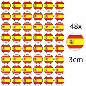 48 x SPAIN EDIBLE FAIRY CUP CAKE TOPPERS SPANISH D1