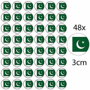 48 x PAKISTAN EDIBLE FAIRY CUP CAKE TOPPERS REPUBLIC D1