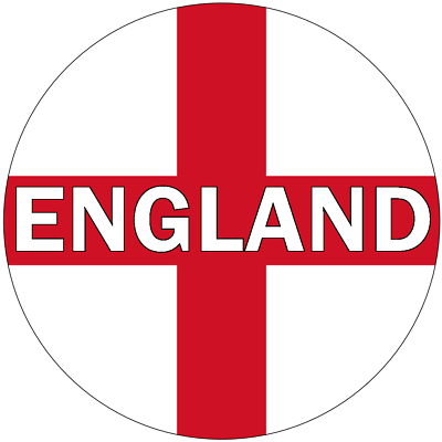 48 ENGLAND PREMIUM 3cm ICING WORLD CUP CAKE TOPPERS ST GEORGES DAY CROSS D3