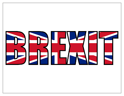 BREXIT PREMIUM A4 Edible ICING Cake Topper UK Flag Decoration Celebration D1