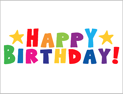 HAPPY BIRTHDAY PREMIUM A4 EDIBLE RICE PAPER PARTY CAKE TOPPER DECORATION D1 - KraftyDesigns