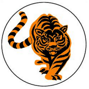 TIGER 30 x 4cm PREMIUM EDIBLE ICING ROUND CUP CAKE TOPPERS WILD ANIMAL D5