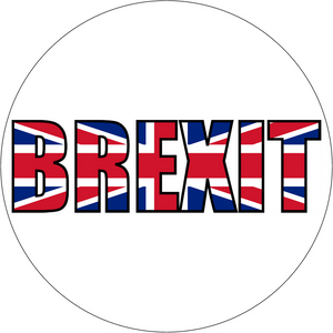 BREXIT PREMIUM 7.5" Edible ICING Cake Topper UK Flag Decoration Celebration D1