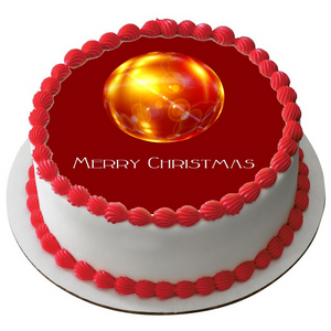 Edible Rice Topper MERRY CHRISTMAS 7.5