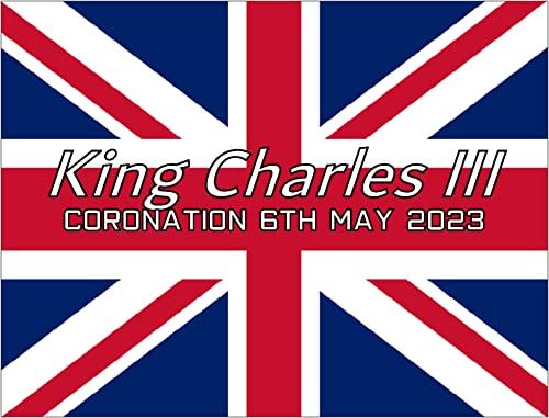 King Charles III Coronation May 2023 Edible Icing Decoration 20x27cm Rectangle Cake Topper