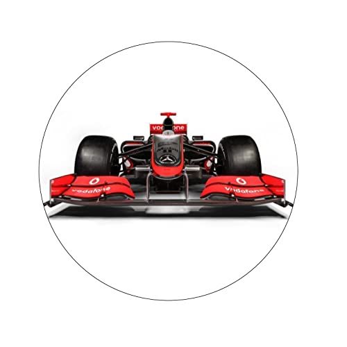 RACING CAR 7.5 INCH PREMIUM Edible RICE CARD Cake Topper RACINGCAR D2