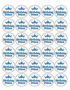 30x 1st BIRTHDAY PREMIUM EDIBLE DECOR WAFER PAPER FAIRY CUPCAKE CAKE TOPPERS D10